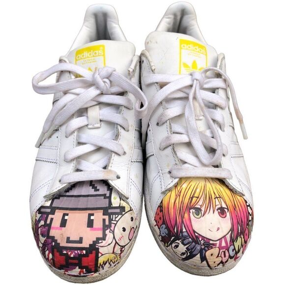 RARE 2015 Adidas X Pharrell Williams Superstar Supershell Size 8.5 - Picture 1 of 16